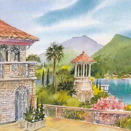 Barony Le Pergole Holiday Apartments 盧加諾 外观 照片