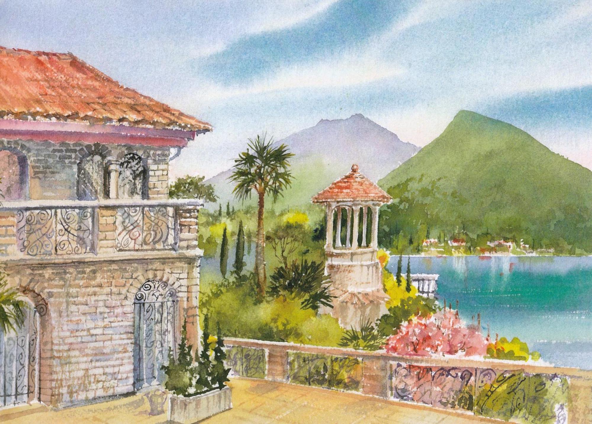Barony Le Pergole Holiday Apartments 盧加諾 外观 照片